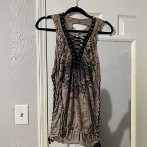 Affliction tank top